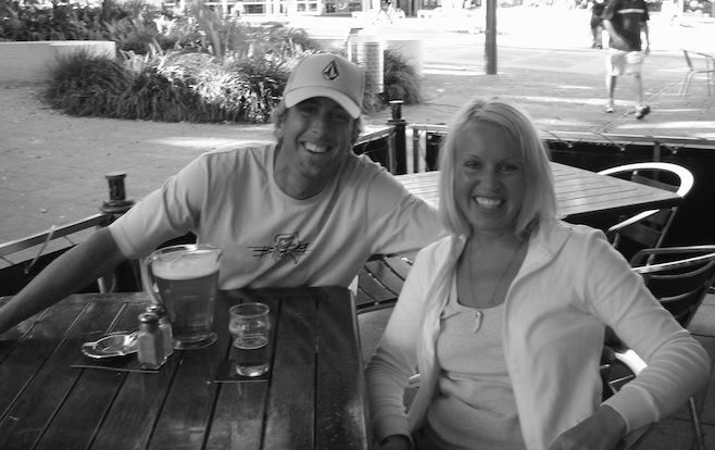 Ali and Pat at PJ's